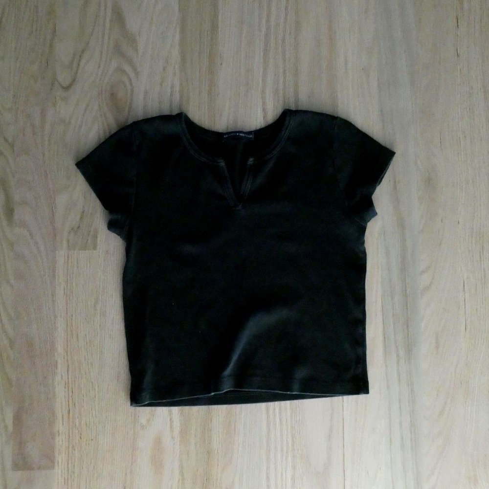 Brandy Melville Black Ashlyn Top